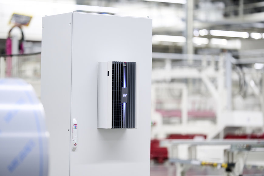 Rittal élargit sa gamme de climatiseurs très basse consommation Blue e+ pour armoires électriques